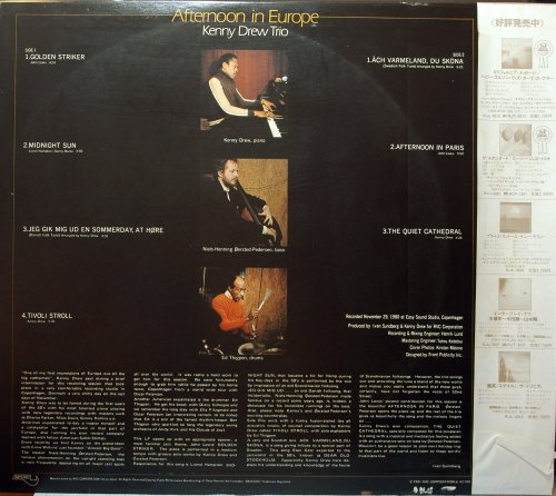 Kenny Drew Trio - Afternoon In Europe (1981) LP