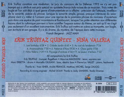 Erik Truffaz Quintet - Nina Valeria (1993) Flac