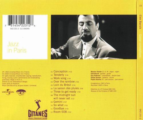 Elek Bacsik - Jazz in Paris: Guitar Conceptions (2000) CD Rip