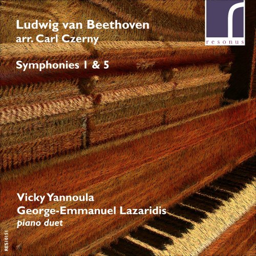 Vicky Yannoula, George-Emmanuel Lazaridis - Beethoven: Symphonies 1 & 5 (Arr. Carl Czerny) (2015) [Hi-Res]