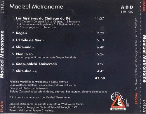 Maelzel Metronome - Maelzel Metronome (1993)