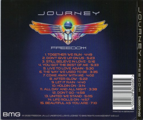 Journey - Freedom (2022) CD-Rip