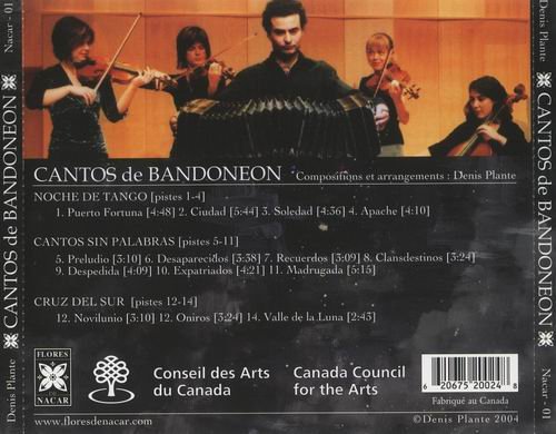 Denis Plante - Cantos de Bandoneon (2004)