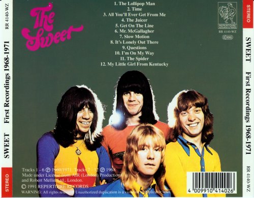 The Sweet - First Recordings 1968-1971 (1991)