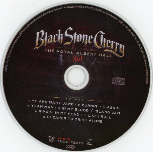 Black Stone Cherry - Live From The Royal Albert Hall... Y'all! (2022) CD-Rip