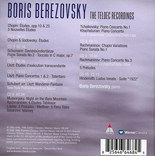 Boris Berezovsky - The Teldec Recordings (2012) [10CD Box Set]