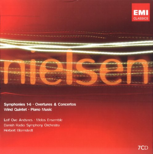 Norwegian Chamber Orchestra, Herbert Blomstedt - Nielsen: Symphonies 1-6, Overtures & Concertos, Wind Quintet, Piano Music (2008)