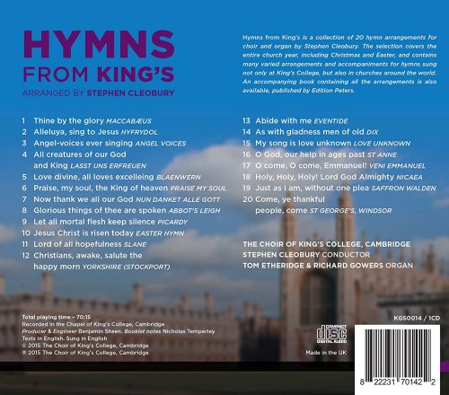 College Choir Cambridge & Stephen Cleobury - Hymns from King's King's (2016) [Hi-Res]