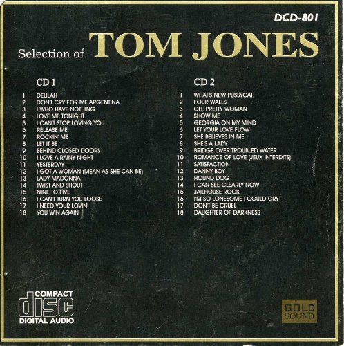 Tom Jones - Selection of Tom Jones (2CD) (1997)