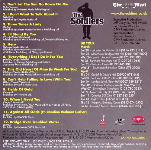 The Soldiers - Love Songs (2010) CD-Rip