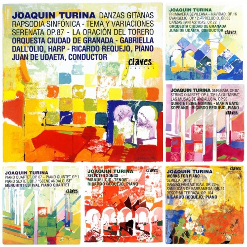 Gabriella Dall'Olio, Ricardo Requejo, Juan de Udaeta, María Bayo, Ricardo Requejo, Quartet Sine Nomine - Turina: Vol. I-VI (1992-1999)