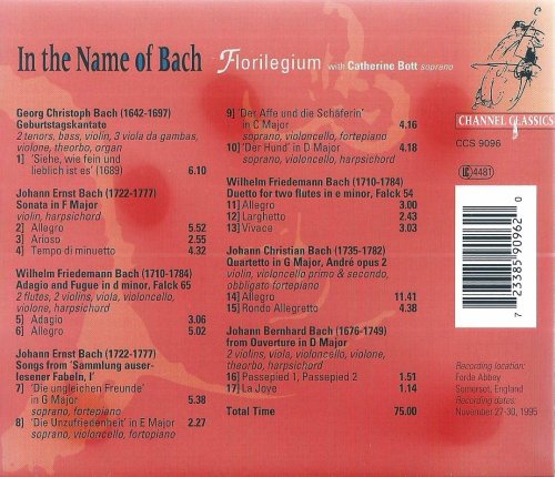 Florilegium - In the Name of Bach (1996) CD-Rip