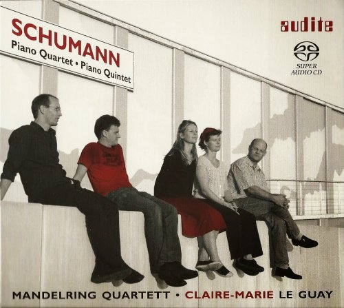 Mandelring Quartett, Claire-Marie Le Guay - Schumann: Piano Quartet, Piano Quintet (2010) CD-Rip