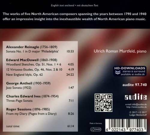 Ulrich Roman Murtfeld - American Recital, Vol. II (2017) [Hi-Res]