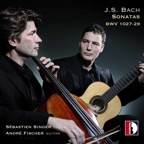 Andre Fischer, Sébastien Singer - Bach: 3 Viola da Gamba Sonatas, BWV 1027-1029 (2015)