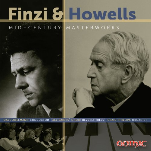 Craig Phillips, All Saints' Choir & Dale Adelmann - Finzi & Howells: Mid-Century Masterworks (2018) [Hi-Res]