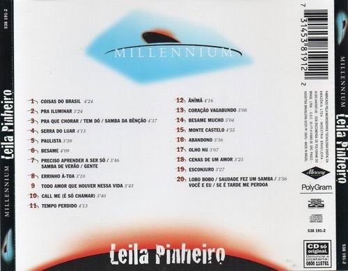 Leila Pinheiro - Millennium - 20 Musicas Do Seculo XX (1998)