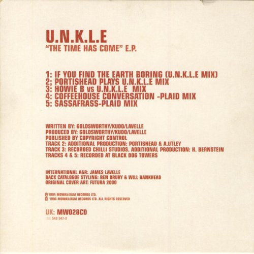 U.N.K.L.E - "The Time Has Come" E.P. (1996) CD-Rip