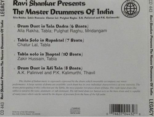 Ravi Shankar - Ravi Shankar Presents The Master Drummers Of India (2006)