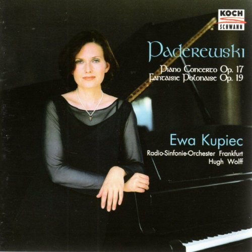 Ewa Kupiec, Hugh Wolff, RSO Frankfurt - Paderewski: Piano Concerto (1998)