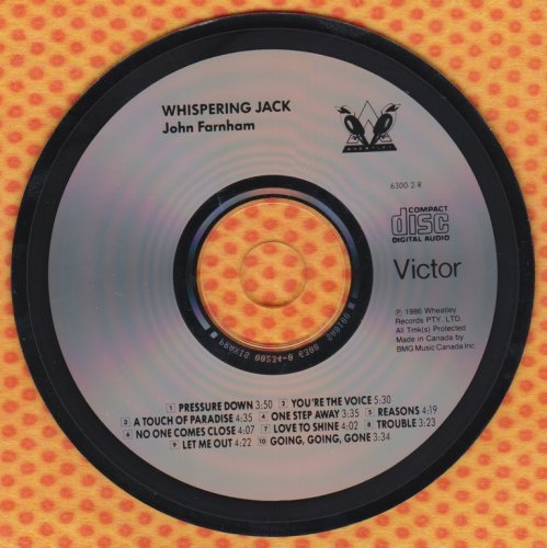 John Farnham - Whispering Jack (1986) CD-Rip