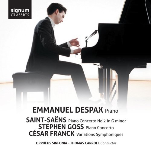 Orpheus Sinfonia, Thomas Carroll, Emmanuel Despax - Saint-Saëns, Goss, Franck: Works for Piano & Orchestra (2013) [Hi-Res]