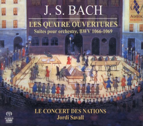 Jordi Savall, Le Concert des Nations - Bach: Les Quatre Ouvertures (2012)