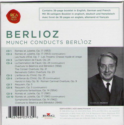 Boston Symphony Orchestra, Charles Munch - Munch Conducts Berlioz (2004)