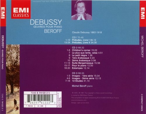 Michel Beroff - Debussy: Piano Works (2000)