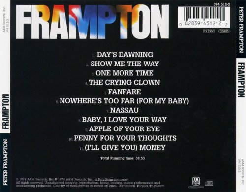 Peter Frampton - Frampton (1975/2000)