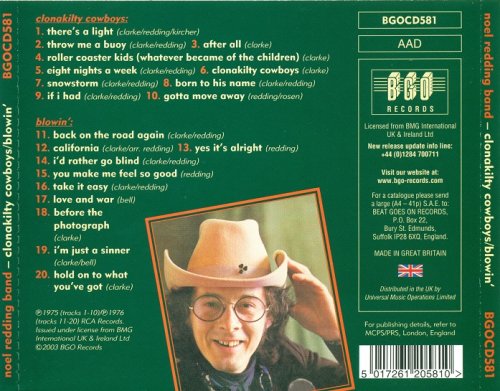 Noel Redding Band - Clonakilty Cowboys / Blowin' (2003)