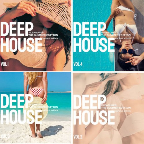 VA - Deep-House Pleasures (The Summer Edition), Vol. 1 - 4 (2022)