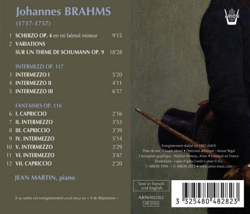 Jean Martin - Brahms par Jean Martin (2010)