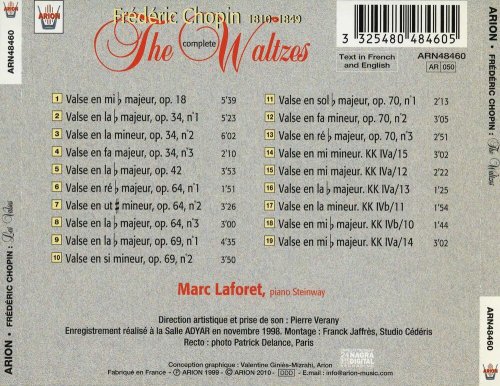 Marc Laforet - Chopin: Intégrale des Valses (2010)