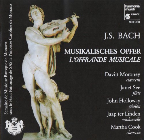 Davitt Moroney - J.S. Bach: Musikalisches Opfer (1987) CD-Rip