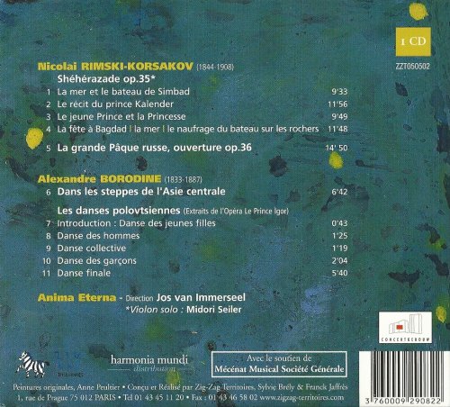 Anima Eterna, Jos van Immerseel - Rimsky-Korsakov: Sheherazade / Borodine: Polovtsian Dances (2005) CD-Rip
