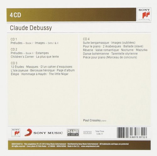 Paul Crossley - Debussy: Complete Works for Solo Piano (2012)