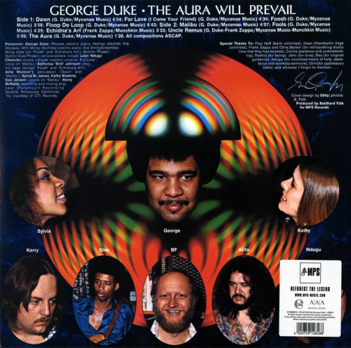 George Duke - The Aura Will Prevail (2018) LP