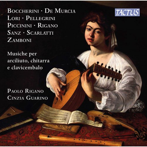 Cinzia Guarino, Paolo Rigano - Boccherini, de Murcia, & Others: Music for Archlute, Baroque Guitar, Organ & Harpsichord (2022) [Hi-Res]