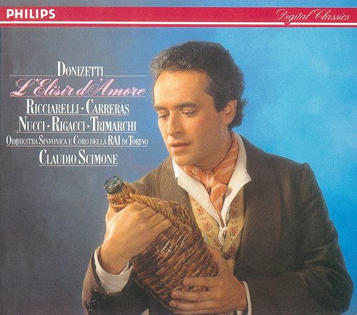 Katia Ricciarelli, Claudio Scimone, Orchestra Sinfonica della RAI di Torino - Donizetti: L'Elisir d'Amore (1985)
