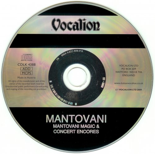 Mantovani - Mantovani Magic & Concert Encores (2009)