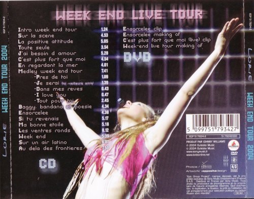 Lorie - Week End Tour (2004) CD-Rip