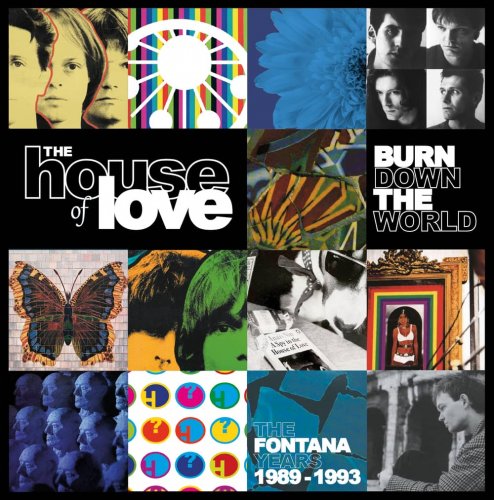 The House Of Love - Burn Down The World (2022) [8CD Box Set]