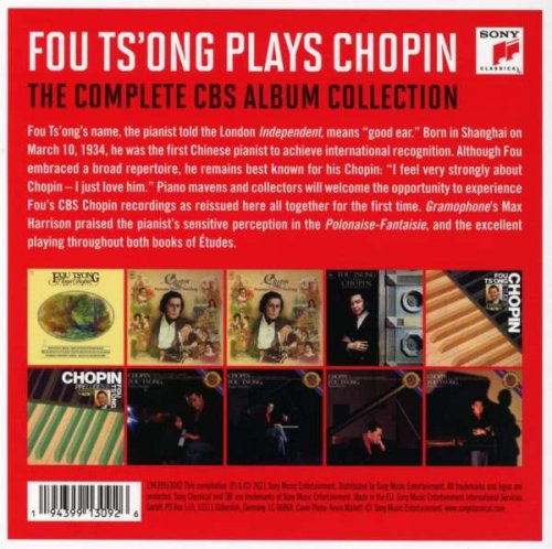 Fou Ts'ong - Fou Ts'ong Plays Chopin: The Complete CBS Album Collection (2021) [10CD Box Set]