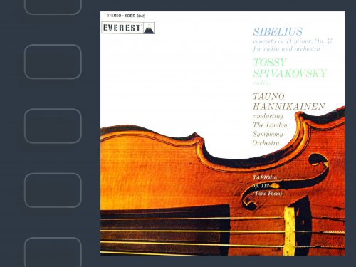 Tauno Hannikainen, Tossy Spivakovsky - Sibelius: Violin Concerto, Tapiola (1960) [2013] Hi-Res