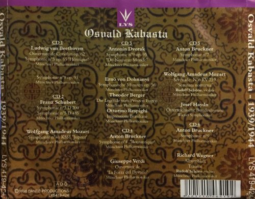 Oswald Kabasta - In Memoriam (1998) [6CD Box Set]