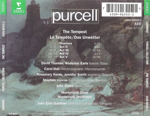 Monteverdi Choir & Orchestra, John Eliot Gardiner - Purcell: The Tempest (1995)