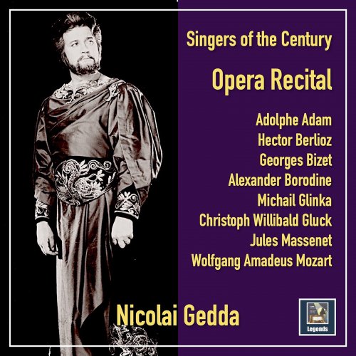 Nicolai Gedda - Singers of the Century: Opera Recital (2022) Hi-Res