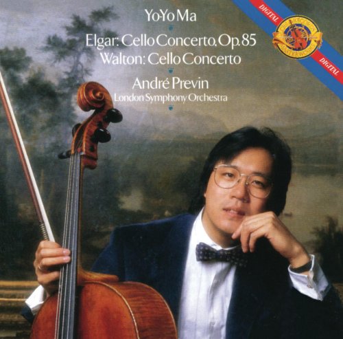 Yo-Yo Ma, André Previn, London Symphony Orchestra - Elgar, Walton: Cello Concertos (Remastered) (2011)