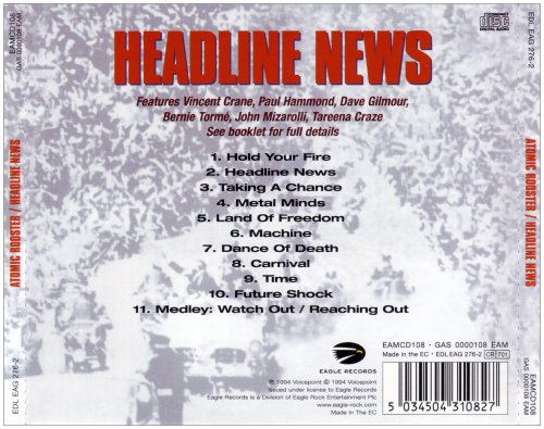 Atomic Rooster - Headline News (1994)